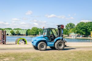heftruck certificaat met foto van een heftruck