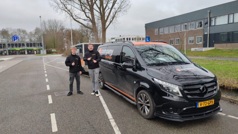 Geslaagde BE- rijbewijs - Bart en Siebren